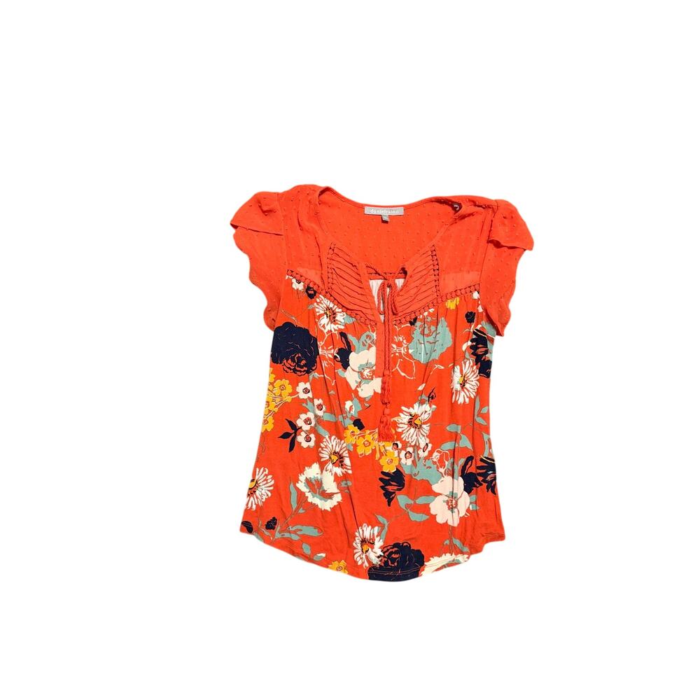Daniel Rainn Floral Boho Blouse – XS